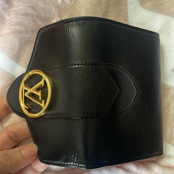 Louis Vuitton Calfskin Portefeuille Wallet compact Neuf Pont LV Leather - Picture 2 of 9